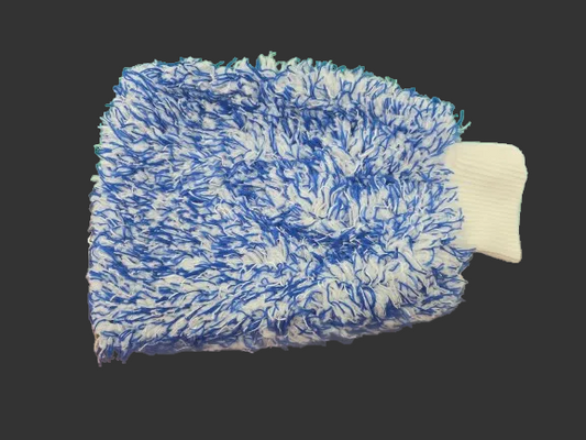 Microfiber Fuzzy Mitt, Professional Grade, 600GSM