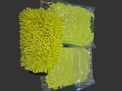 Microfiber Car Wash/Duster Mitt, Professional Grade, 600GSM
